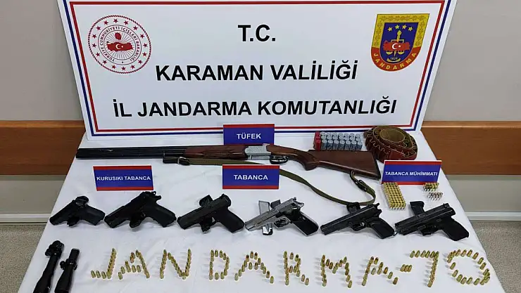 Karaman'da jandarmadan operasyon!