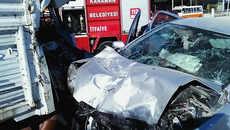 Karaman'da kaza: 4 yaralı