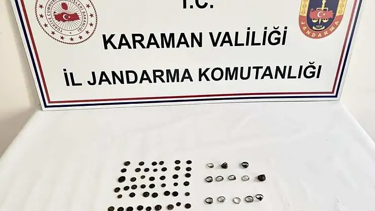 Karaman'da uyuşturucu ve tarihi eser kaçakçılarına operasyon