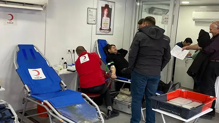 Karapınar'da kan bağışı kampanyası düzenlendi