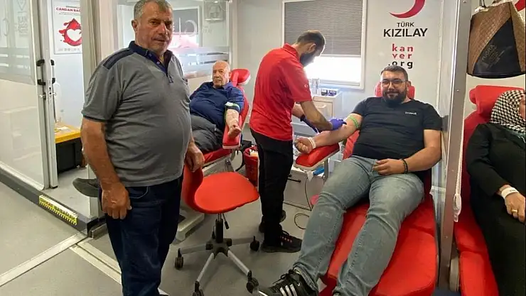 Karapınar'da kan bağışı kampanyası