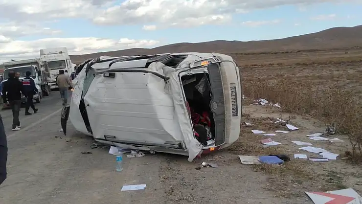 Karapınar'da kaza: Durumu ağır olan bir kişi Konya'ya sevk edildi!