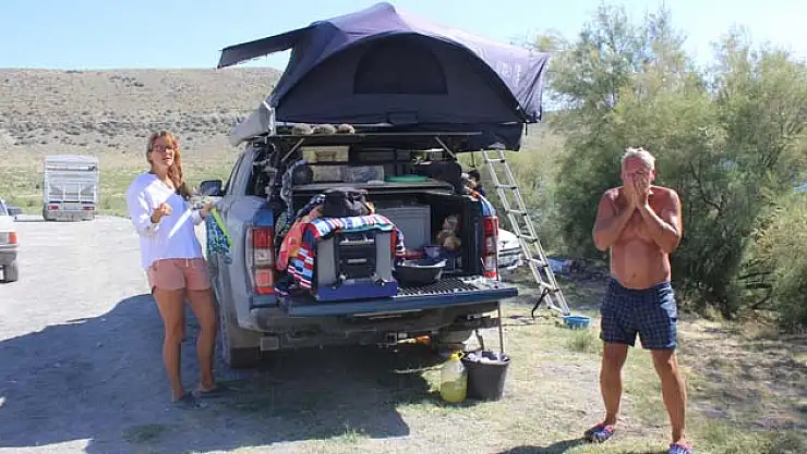 Karapınar'da Acıgöl'e turist ilgisi