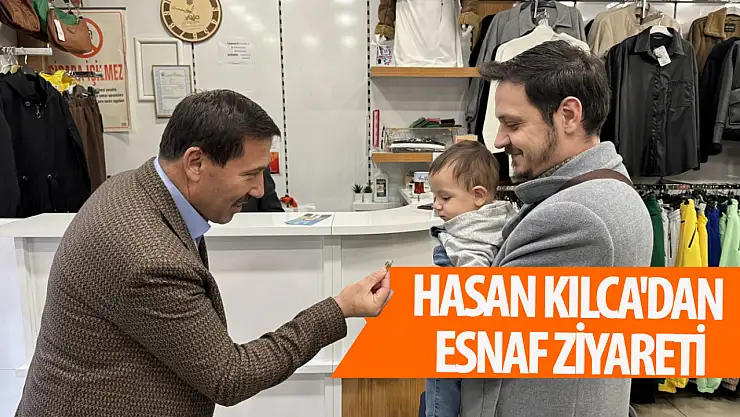 Karatay Belediye Başkanı Hasan Kılca'dan esnaf ziyareti