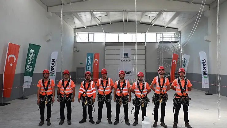 Karatay Belediyesi Arama Kurtarma ekibi AFAD akreditasyonu için hazırlanıyor