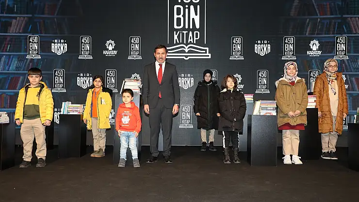 Karatay Belediyesi'nden '35 Bin Kitap Desteği' projesi