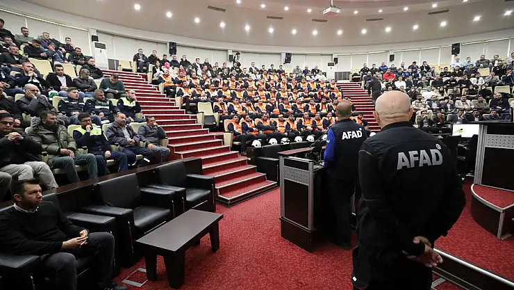 Karatay'da afet farkındalığı tatbikatı