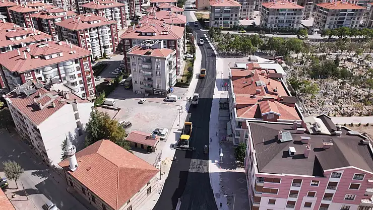 Karatay'da Karakayış Caddesi yenilendi