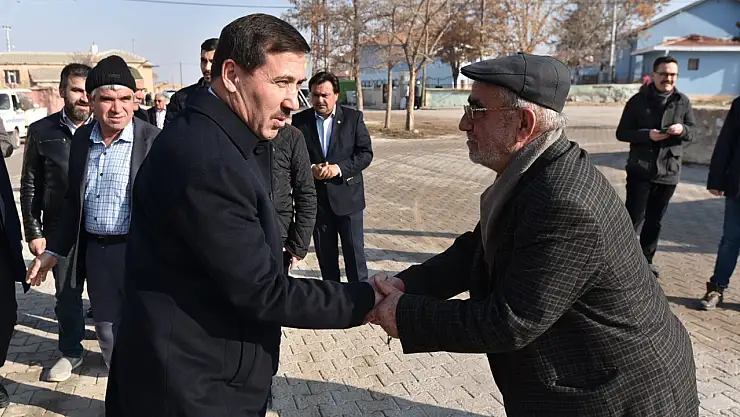 Karatay'da mahalle buluşmaları sürüyor