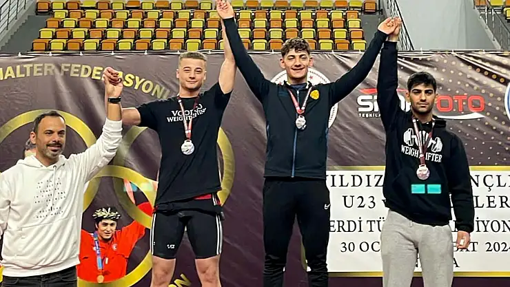 Karatay'ın başarılı haltercisinden Ankara'da önemli derece