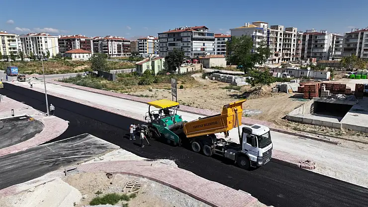 Karatay'ın yolları yenileniyor