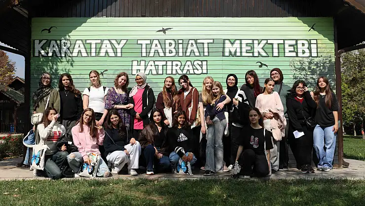 Karatay Tabiat Mektebi, Erasmus öğrencilerini ağırladı: Doğayla öğrenmeye kültürlerarası dokunuş!