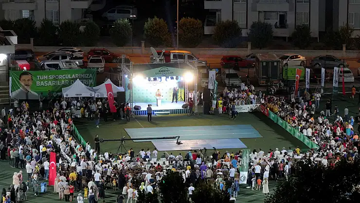 Karatay Yaz Spor Okulları devasa kalabalıkla sona erdi