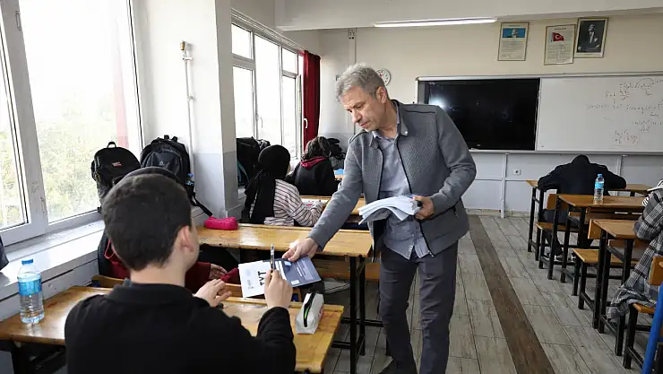 Karataylı üniversite adaylarına TYT provası