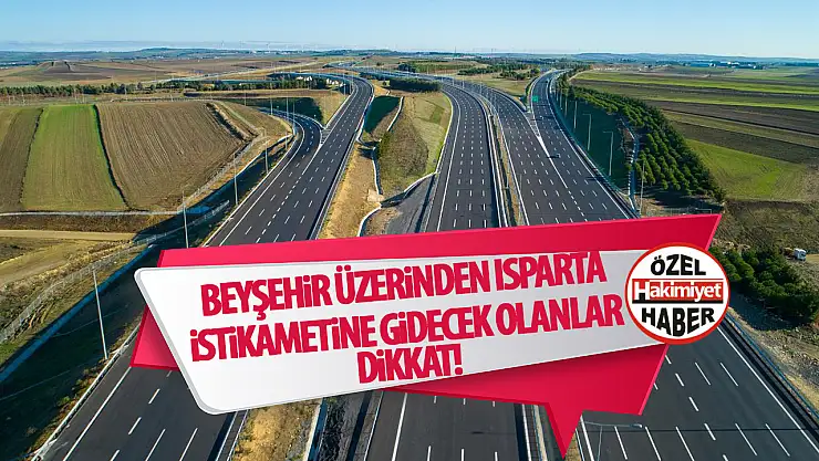 Karayollarında Devam Eden Çalışmalara Dikkat!