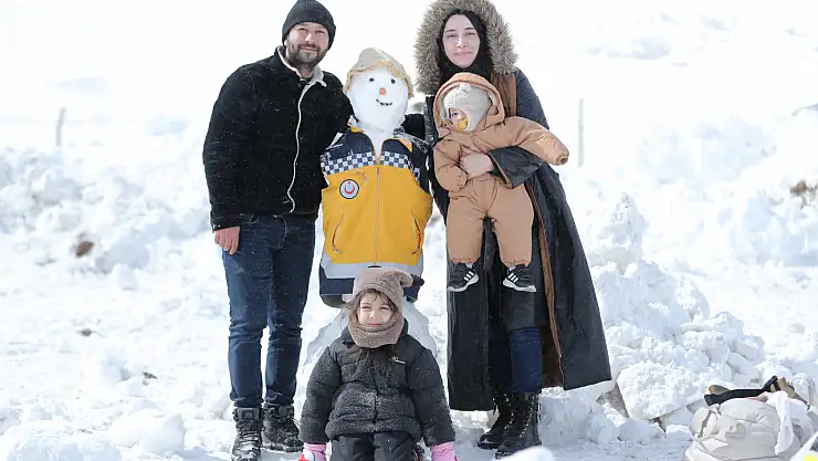 'Kardan Adam Şenliği' ilgiyle karşılandı