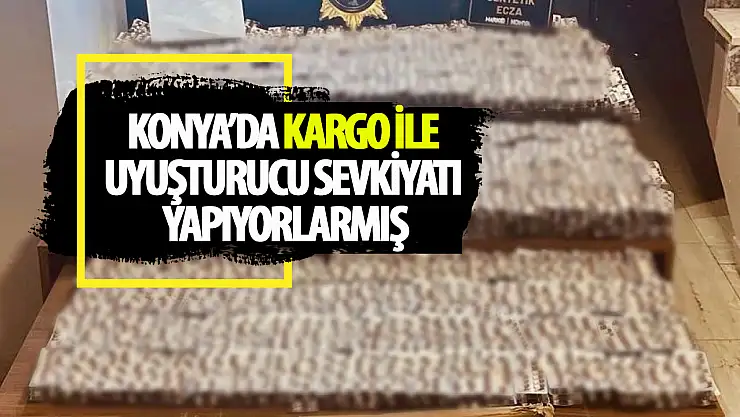 Kargo ile uyuşturucu sevkiyatı polise takıldı