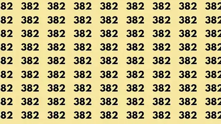 Kartal gibi gözleri olanlar 332'yi görebilir! Siz 15 saniyede görebildiniz mi?