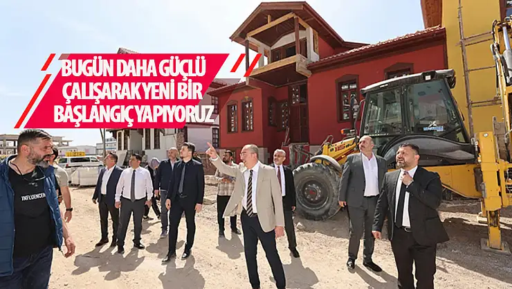 Kavuş: Bugün daha güçlü çalışarak yeni bir başlangıç yapıyoruz!