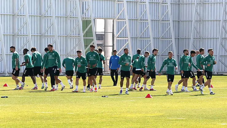 Kayacık'ta son prova yapıldı, Konyaspor'da mutlak hedef galibiyet!