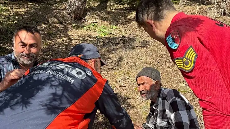 Kaybolan Alzheimer hastası ormanlık alanda bulundu