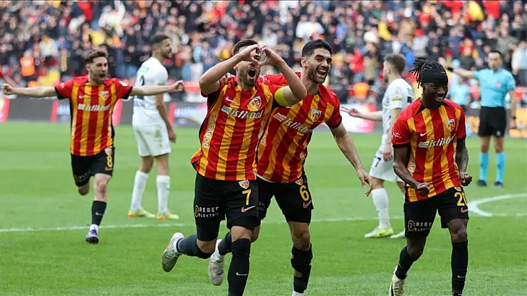Kayserispor'dan kritik galibiyet