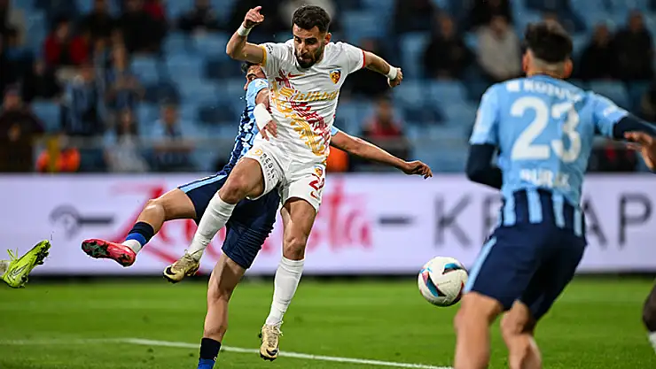 Kayserispor deplasmanda Adana Demirspor'u mağlup etti