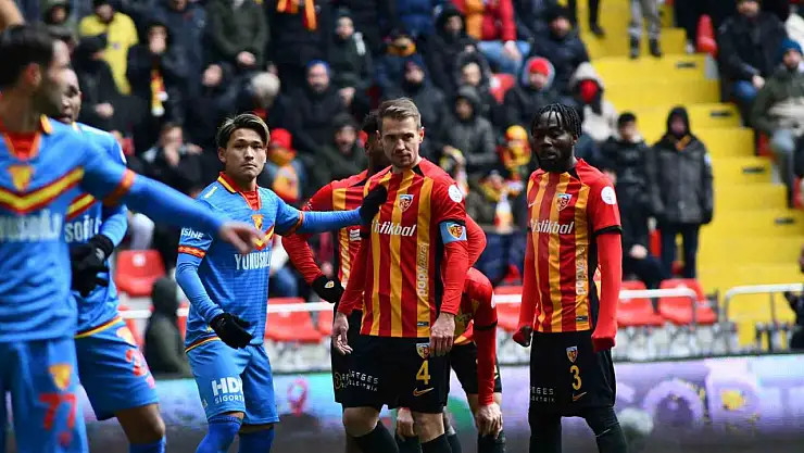 Kayserispor evinde Göztepe'yi tek golle geçti