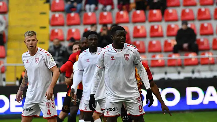 Kayserispor sahasında Samsunspor'a mağlup oldu