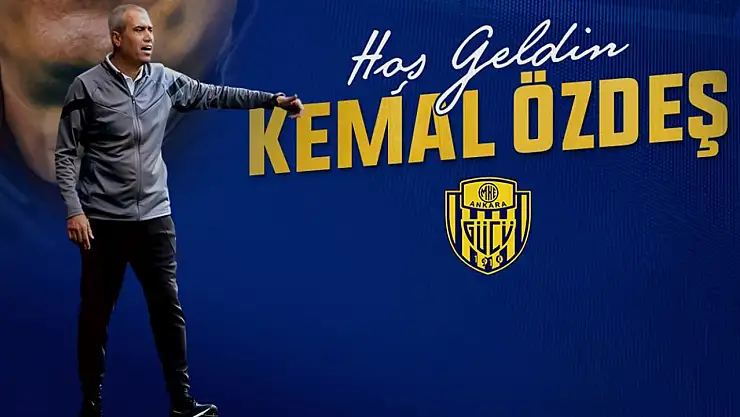 Kemal Özdeş MKE Ankaragücü'nün yeni teknik direktörü oldu