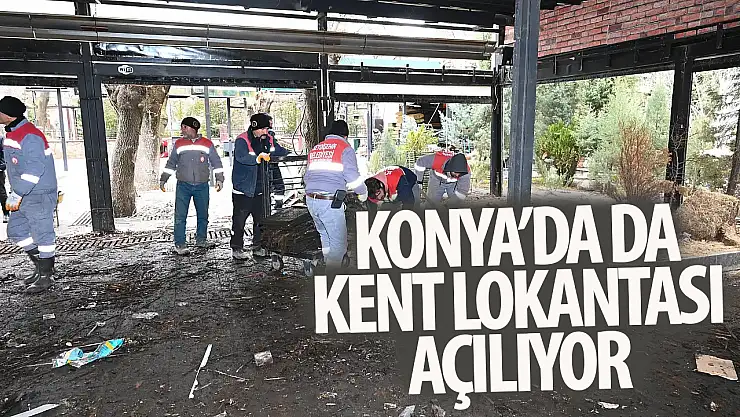 Kent lokantası çalışmaları başladı