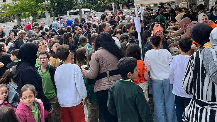 Kermese büyük ilgi