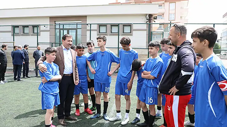 Kılca, çocukların turnuva heyecanına ortak oldu!