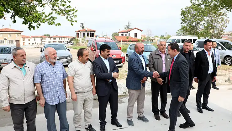 Kılca muhtarlarla buluştu