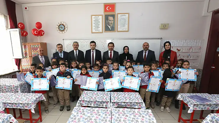 Kılca, öğrencilerin karne heyecanına ortak oldu!