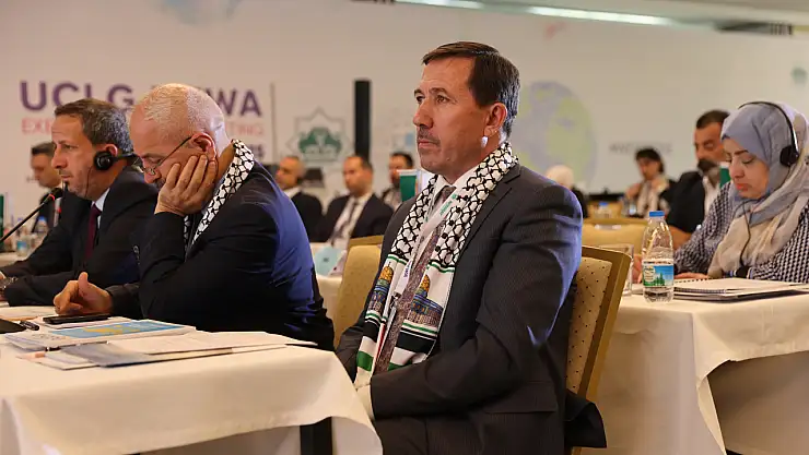 Kılca UCLG-MEWA toplantısında sunum yaptı