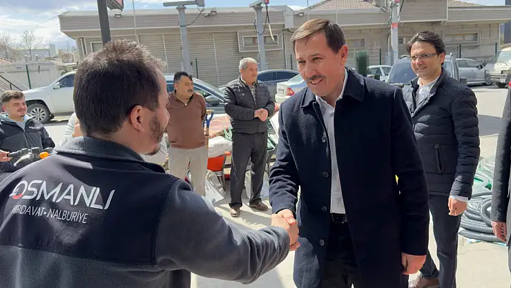 Kılca ve Genç, birlikte seçim çalışmalarında