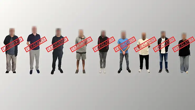 Kırmızı bültenle aranan 9 kişi yakalanarak Türkiye'ye iade edildi