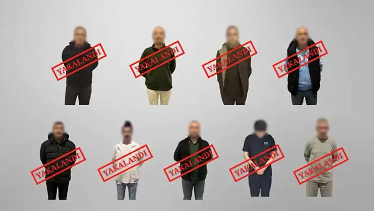 Kırmızı bültenle aranan 9 suçlu yurt dışından Türkiye'ye getirildi