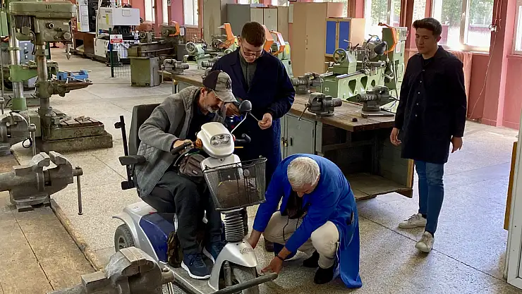 Kırşehir Mesleki ve Teknik Anadolu Lisesi'nden engelsiz hizmet: 'Engelsiz Bakım Onarım Merkezi'