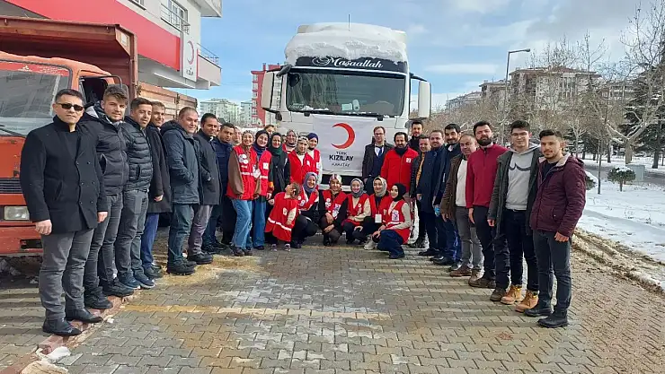 Kızılay Karatay Şubesi Asrın Felaketinde Deprem Bölgesine Ulaşan Ekip Oldu!