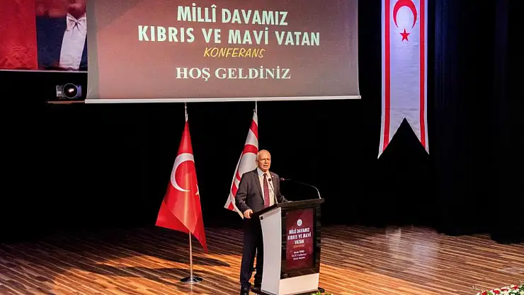 KKCT Cumhuriyet Meclisi Başkanı Zorlu Töre Konya'da konuştu! Avrupa'ya sert çıktı!
