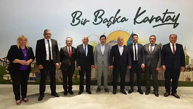 KKTC heyetinden Karatay'a ziyaret