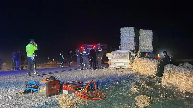 Komşu ilde feci kaza: Karı, koca hayatını kaybetti!