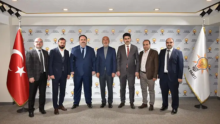KONİB'den AK PARTİ' ye ziyaret