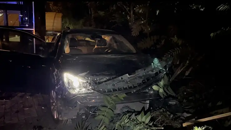 Kontrolden çıkıp takla attı