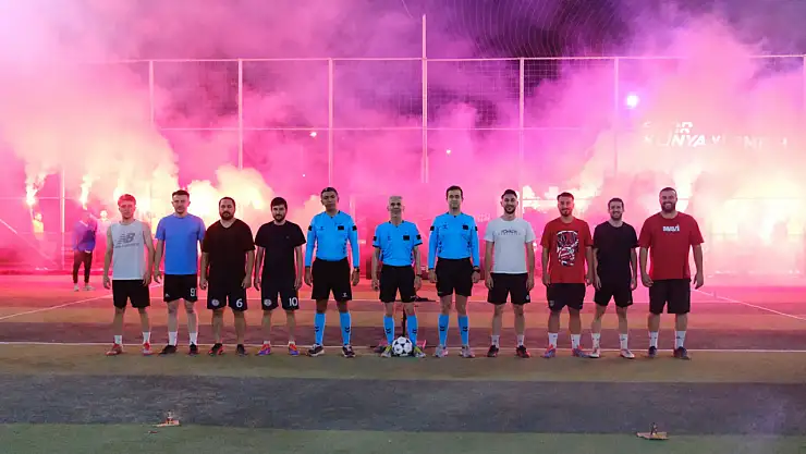 Konya Ayak Tenisi Turnuvası renkli görüntülerle tamamlandı