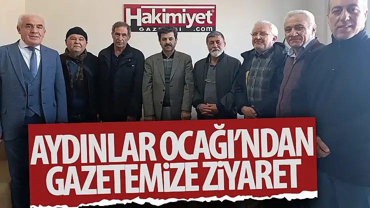 Konya Aydınlar Ocağı'ndan gazetemize kültür ziyaretti!
