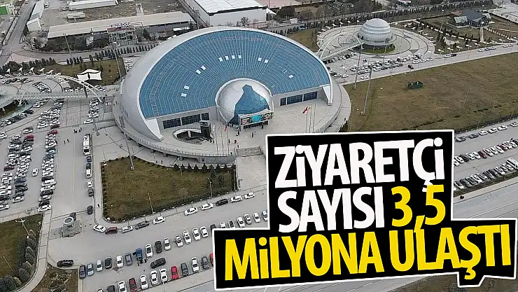 Konya Bilim Merkezi'nin ziyaretçi sayısı 3,5 milyona ulaştı