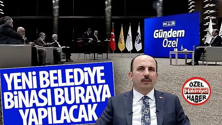 Konya Büyükşehir Belediye Başkanı Uğur İbrahim Altay, Özel Yayında Yatırımları Anlattı